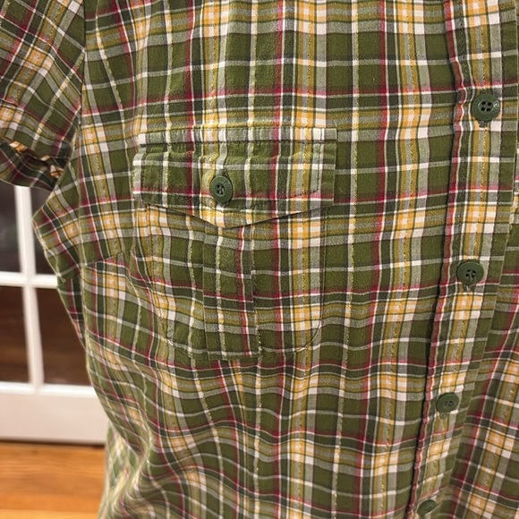Route 66 Women’s Green and Yellow Casual Button Down Shirt. Size L - Picture 2 of 10